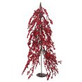 thumbnail image 1 of 2.5' Red Berries Artificial Upside Down Christmas Tree - Unlit, 1 of 3