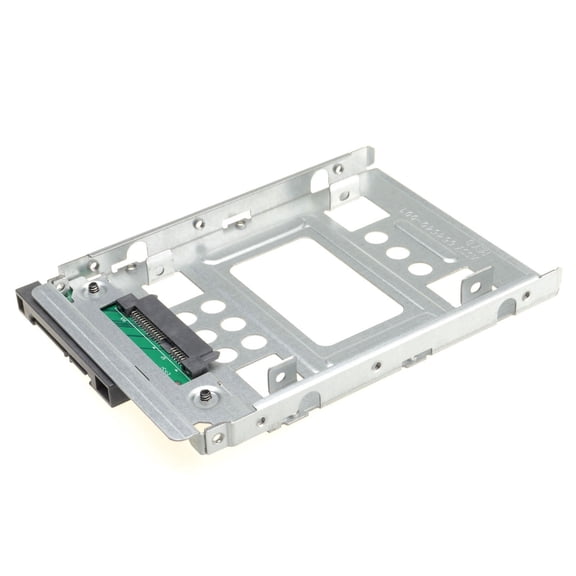 DSLRKIT 2.5" SSD SAS to 3.5" SATA Hard Disk Drive HDD Adapter CADDY TRAY Hot Swap Plug