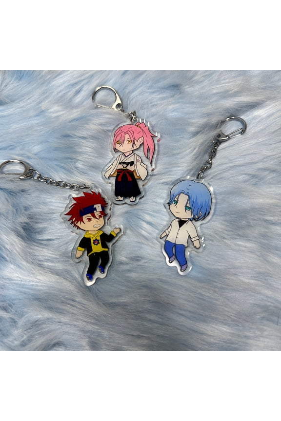 2.5 Sk8 Acrylic Character Charms (1 keychain)