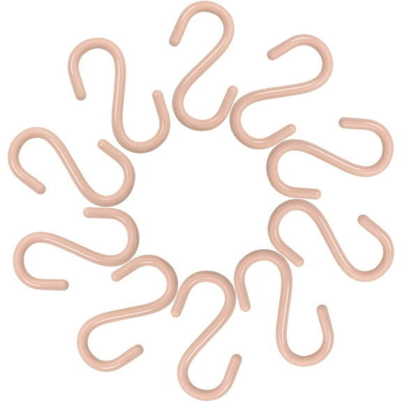 2.5" Small Plastic S Shaped Hooks