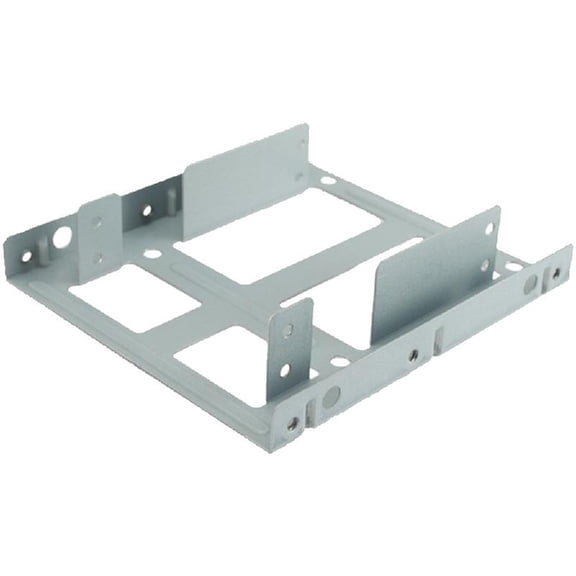 2.5 To 3.5In Internal Hard Drive Mounting Bracket Aluminum Adapter For PC