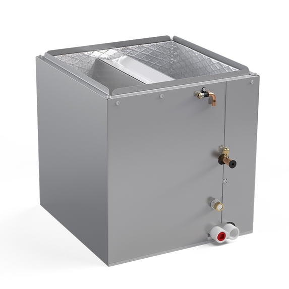 2.5 Ton BTU R410A Upflow Cased Evaporator Coil