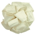 thumbnail image 1 of 2.5" X 10YDS WIRED ANISHA RIBBON IVORY, 1 of 1