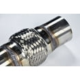 thumbnail image 1 of 2.5" X 4" X 8" Exhaust Flex Pipe Universal Fit Flex Tube Stainless Steel, 1 of 3
