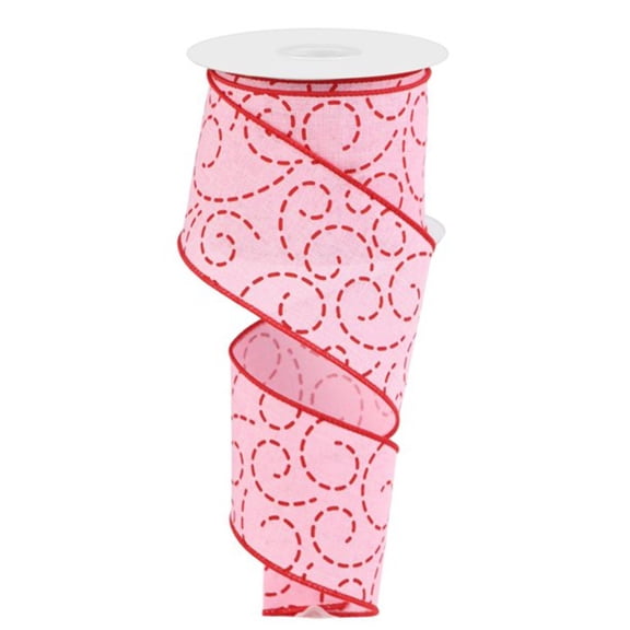 2.5"X10yd Dashed Swirls