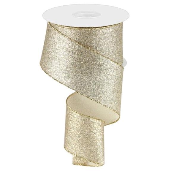 2.5"X10yd Shimmer Glitter