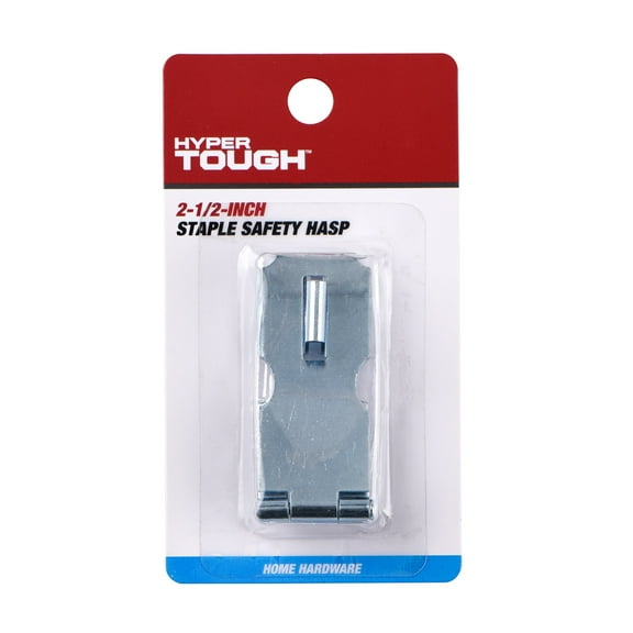 2-1/2 in.Staple Safety Hasp, Zinc Plated