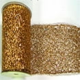 thumbnail image 1 of 2.5'' x 10yd Gold Glitter Mesh Ribbon, 1 of 1