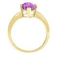 thumbnail image 1 of 2.5 ct Marquise Cut Simulated Alexandrite Solitaire Engagement Ring for Women in 18K Yellow Gold, 1 of 2