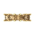 thumbnail image 1 of 2.5 ctw Wedding Band for Women - 18K Yellow Gold Simulated Champagne Diamond Stackable Eternity Ring, 1 of 6
