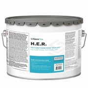 2.5 gal Gaco URETHER22S1 Aluminum Gray GacoFlex H.E.R. Flashing-Grade Polyurethane Roof Sealant