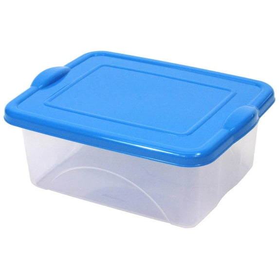 2.5 gallon Clearview Storage with Color Snap-On Lid