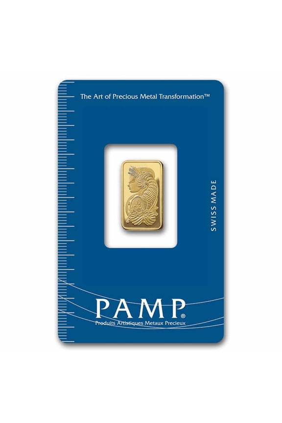 2.5 gram Gold Bar - Lady Fortuna (In Assay)