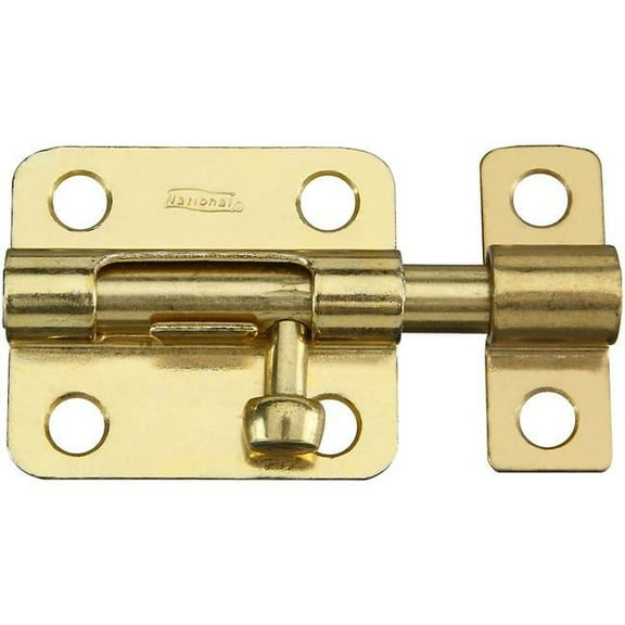 2.5 in. Barrel Bolts, Brass