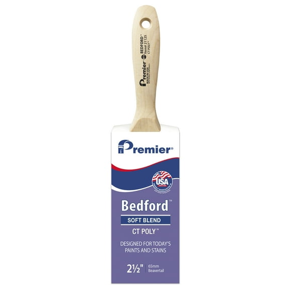 2.5 in. Bedford CT Poly BTV Household Paintbrush, Polyester