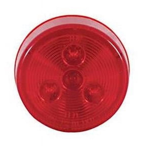 2.5 in. Husky Round LED Clearance & Mark Lite, Red