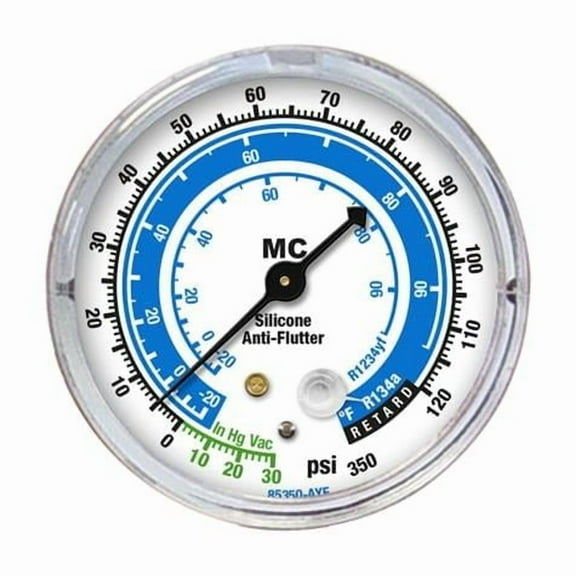 2.5 in. Low Side Dual R134A & R1234YF Gauge