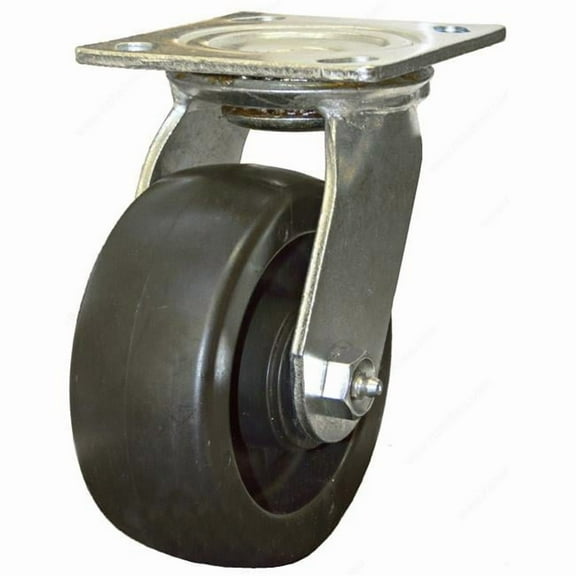 2.5 in. Polypropylene Swivel Caster, Black