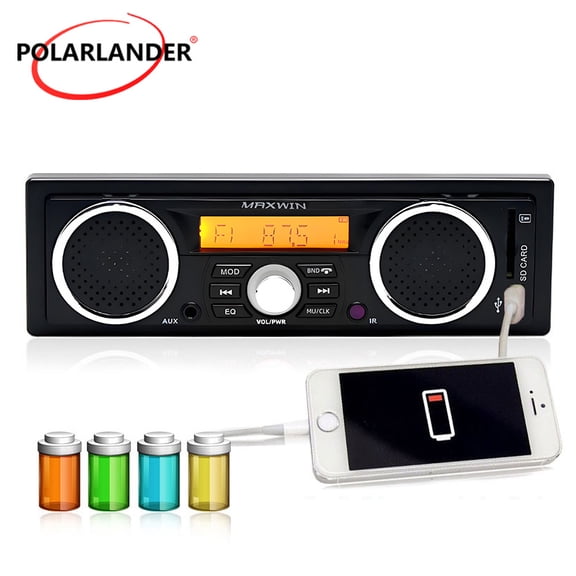2.5 inch 12V Bluetooth mp3 player card 8236