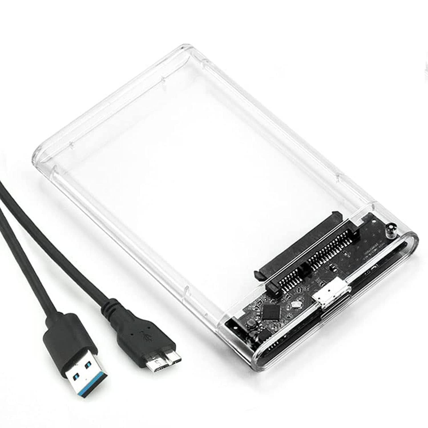 2.5 inch External Hard Drive Enclosure, Tool-Free USB 3.0 to SATA SSD ...
