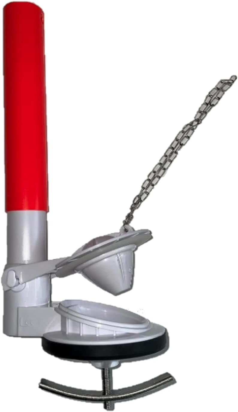 2.5 inch One Piece Toilet Flush Valve Assembly with Adjustable Overflow