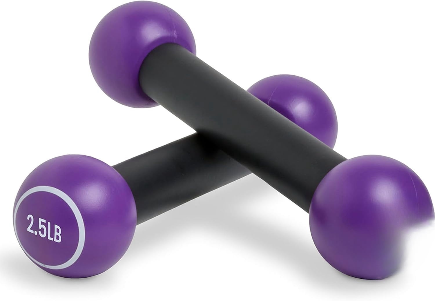 Soft Hand Weights Set For Women & Men - 6 Dumbbells (1lb, 2lb, 3lb) With Straps For Walking, Running, Therapy - View #4
