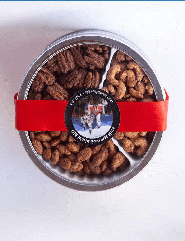 2.5 lb. Gift Tin Assorted Cinnamon Roasted Nuts