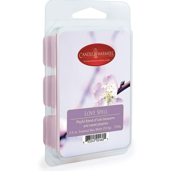 2.5 oz Wax Fragrance Melt Tart, Love Spell (Pack of 2)