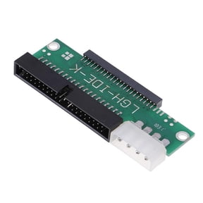 2.5 to 3.5 IDE Adapter,2.5 Inch 44 Pin Hard Disk Drive Laptop IDE to 40 Pin 3.5 Inch Desktop PATA Port Converter Card