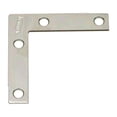 thumbnail image 1 of 2.5 x 0.5 in. Corner Steel Brace, Zinc Plated, 1 of 1