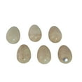 thumbnail image 1 of 2.5 x 1.5 in. Beige Alabaster Eggs Set, 6 Piece, 1 of 1