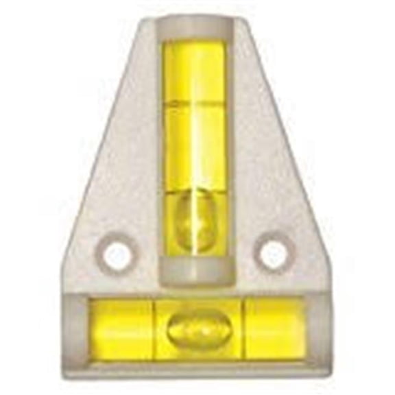 2.5 x 1.75 in. 2 Way Bubble Level