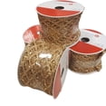thumbnail image 1 of Gold Mesh Wired Christmas Ribbon by Celebrate It, 1 of 1