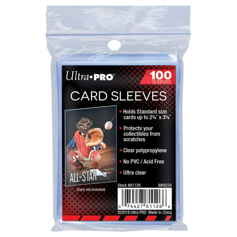 card sleeves 2.5 x 3.5 Ultra Pro: Thick Card Sleeves