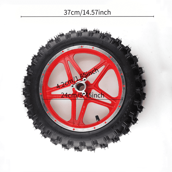 2.50-10 Front Or Rear Wheel 10 inch Tire With Aluminum Rims For Dirt Pit Bike Mini Off-Road Motorcycles