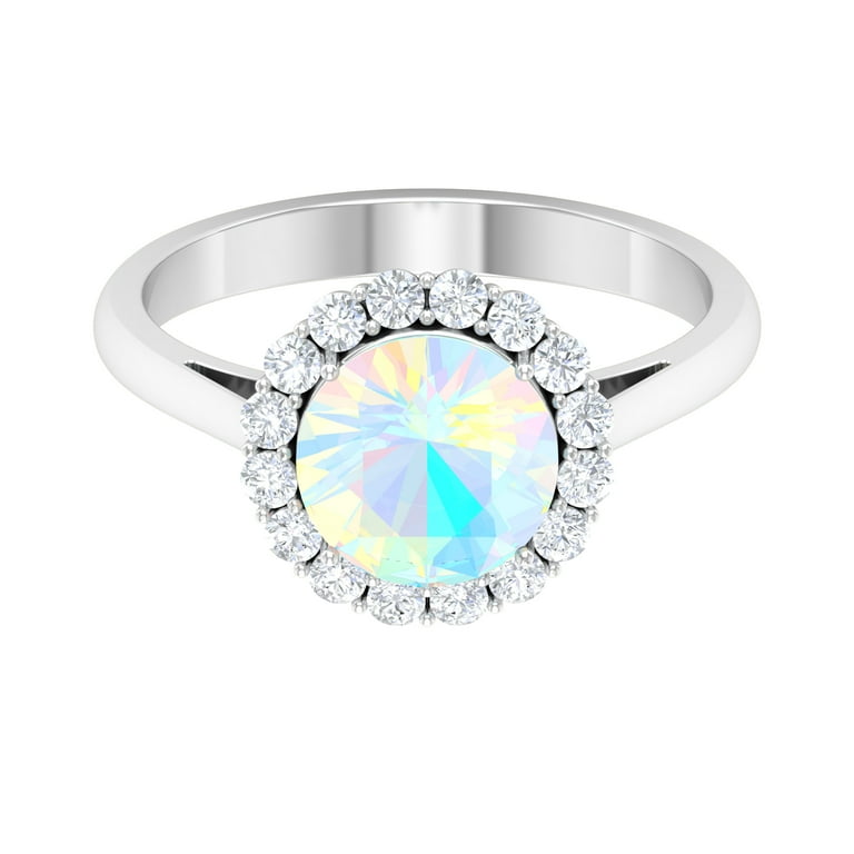 Ethiopian opal on sale engagement ring