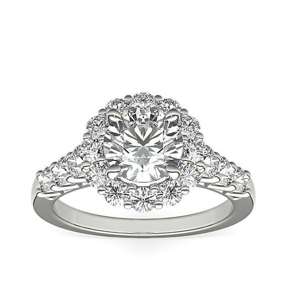 2.50 Carat Shiny Round Cut Natural Diamond Solitaire Wedding Ring for Ladies in Solid 950 Platinum Size 3.5 by Diamond-Capitals
