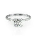 thumbnail image 1 of Eg IGS Certified 2.50 Ct Round Diamond Wedding Rings for her Solid 950 Platinum, 1 of 8