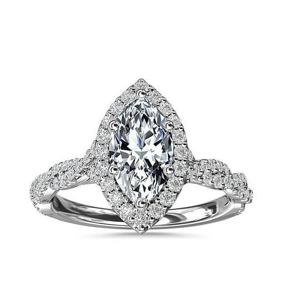 2.50 Ct Sparkle Heart Cut Natural Diamond Solitaire Anniversary Ring for Gift Solid 950 Platinum Size 6 by Diamond-Capitals (F-G/VS1)