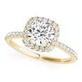 thumbnail image 1 of 2.50 Ct Stunning Round Diamond Bridal Rings Solid 18K Yellow Gold, 1 of 5