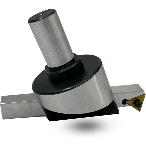 2" (50 mm) Head Diameter Fly Cutter with Straight Shank & Replaceable Carbide Insert Precision Indexable Tool for Milling & Lathe Machines