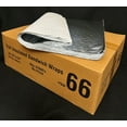 thumbnail image 1 of 2,500 Insulated Cushion Foil Paper Sandwich Wrap 10-1/2" x 14", 5 bundles of 500 wraps each, 1 of 5