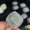 thumbnail image 1 of 2.50Ct Round Cut Lab-Created Diamond Engagement Ring 14K White Gold Plated, 1 of 4