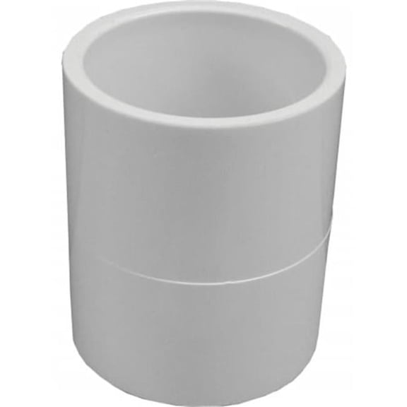 2-.50in. PVC Slip Cap PVC Slip Cap - White - 2.50 in. - Ideal for Cold Water Applications