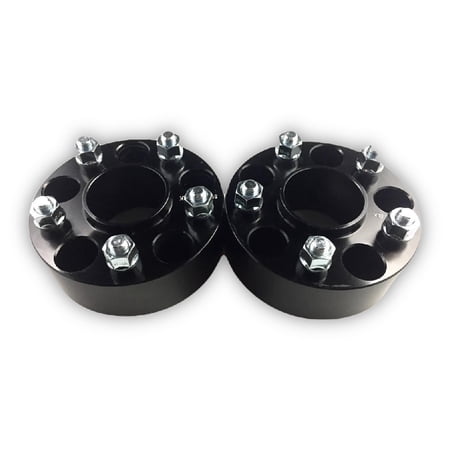 2) 50mm Black Hubcentric Wheel Spacers 5x100 For BRZ impreza legacy Forester 86