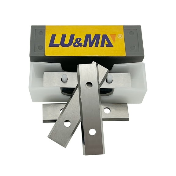 2" (50mm)Paint Scraper Carbide Blades Double-Edged Reversible Replacement Blade (50X12X1.5mm), Pack of 10, Suitable For Most Hand-Held Scrapers