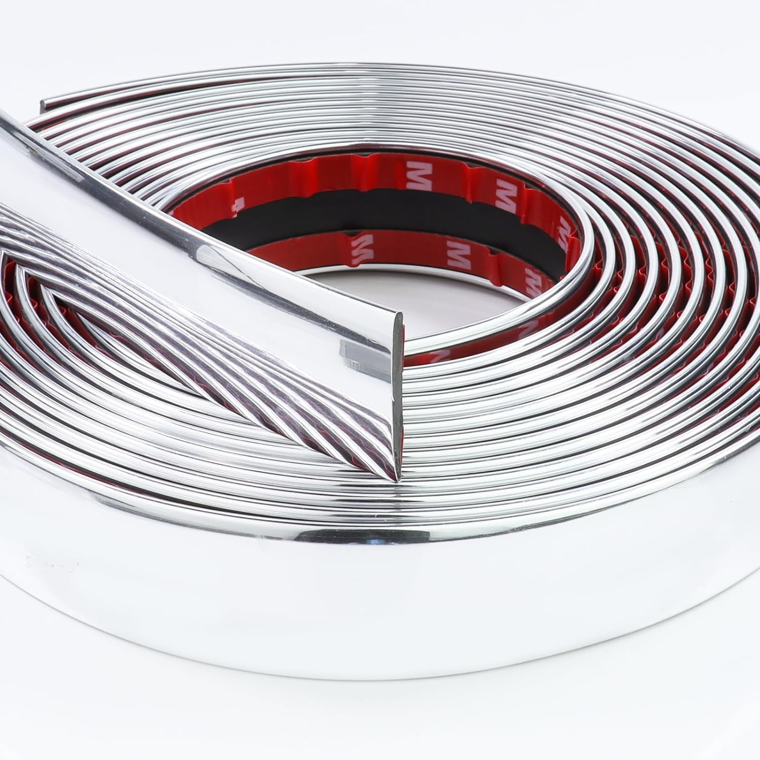 2"(50mm) Wide Automotive Chrome Trim Molding 10Feet Car Body Side