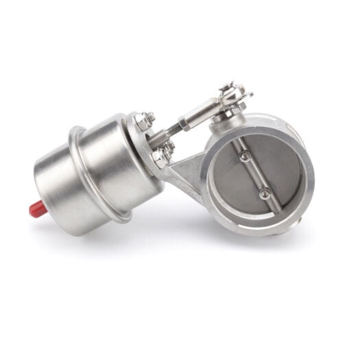2'' 51mm Stainless Steel Exhaust Pipe Valve Sport Vacuum Actuator Closed Style