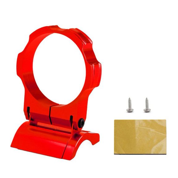 2" 52mm Adjustable Aluminum Gauge Mount Bracket Single Hole Meter Holder