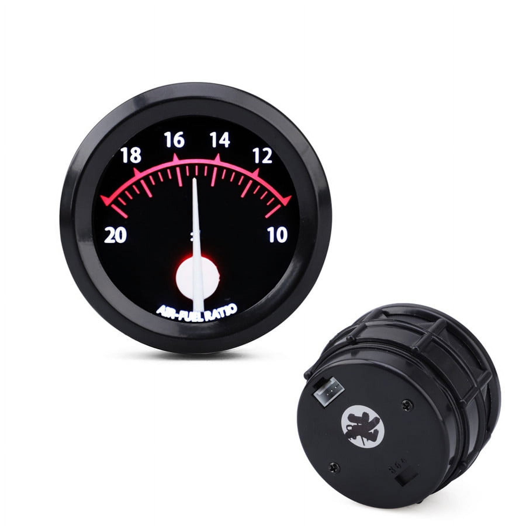 2" 52mm Auto Air Fuel Ratio Gauge 12V Racing Air Fuel Meter With LED Backlight